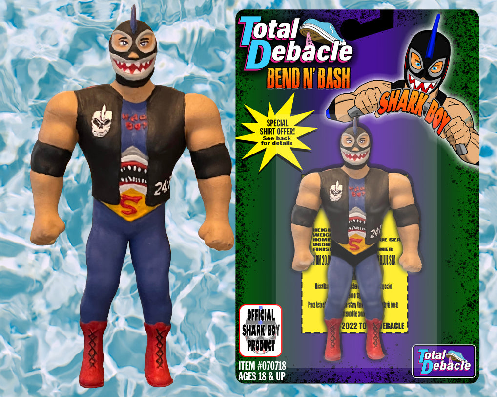 Shark Boy bendable figure