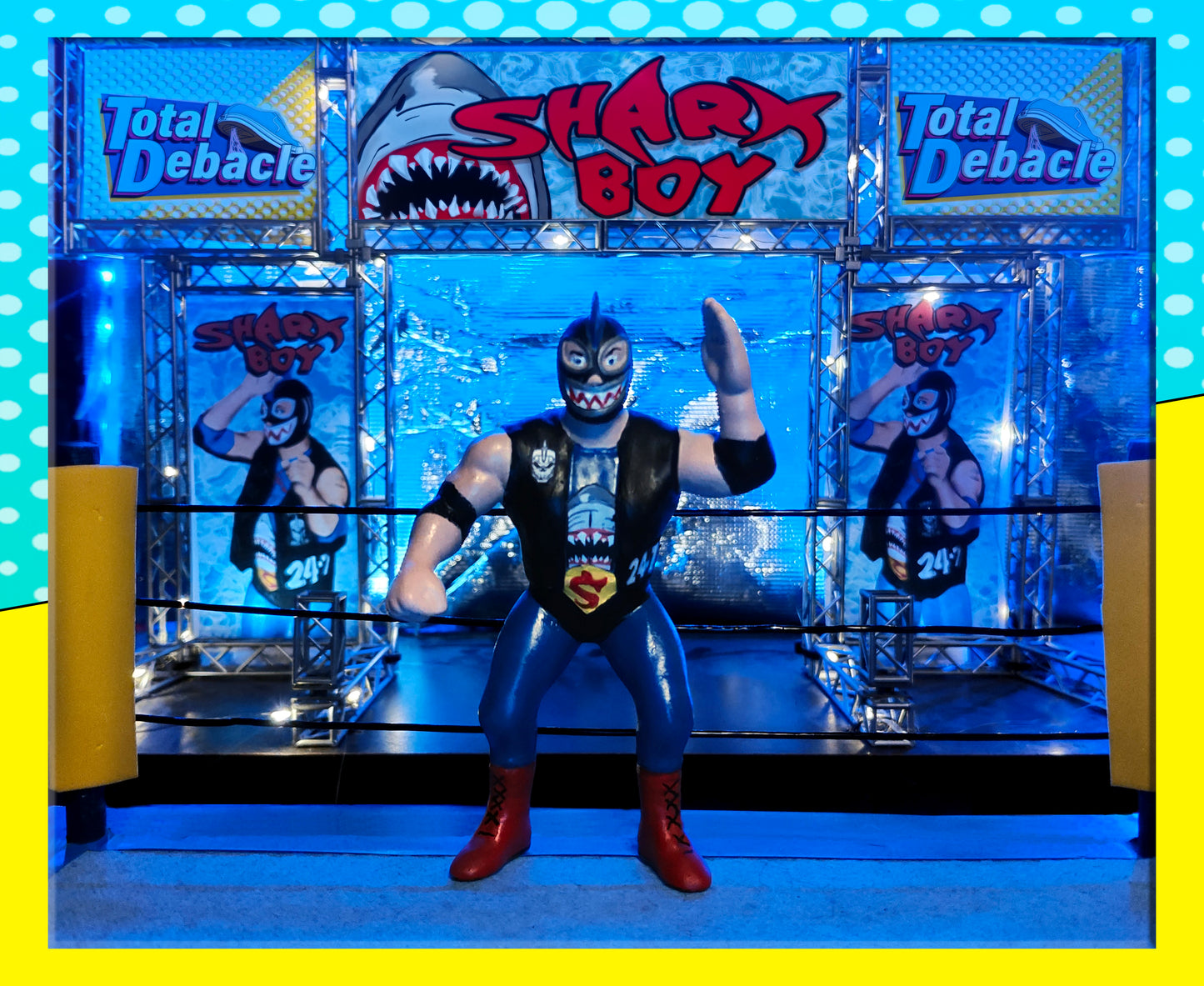 Shark Boy 5" scale Galoob style