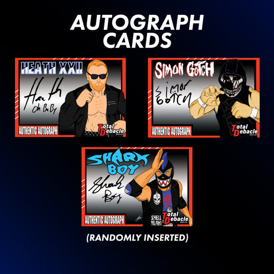 Wrestling Heroes Full set with Auto cards