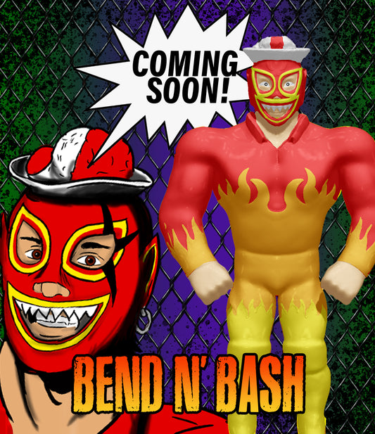 COMING SOON! Curry Man Bend N' Bash bendable figure