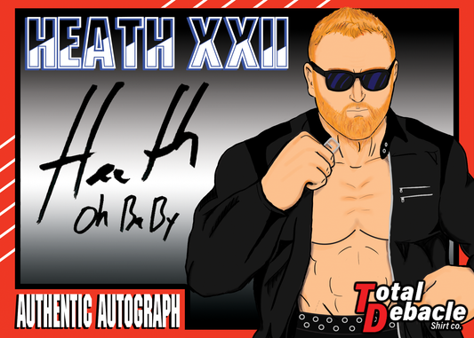 Heath Autograph card